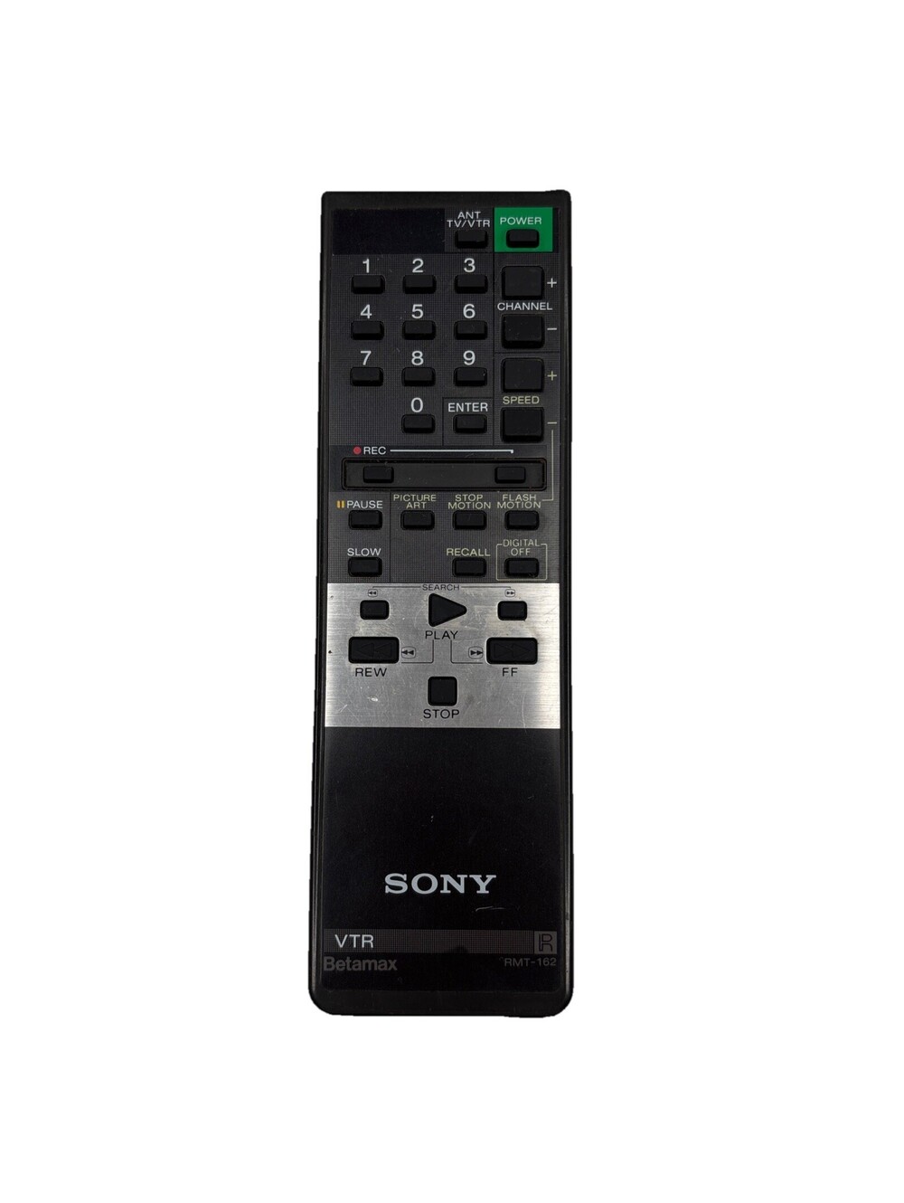 Sony Betamax RMT-162 Remote Control Replacement Controller